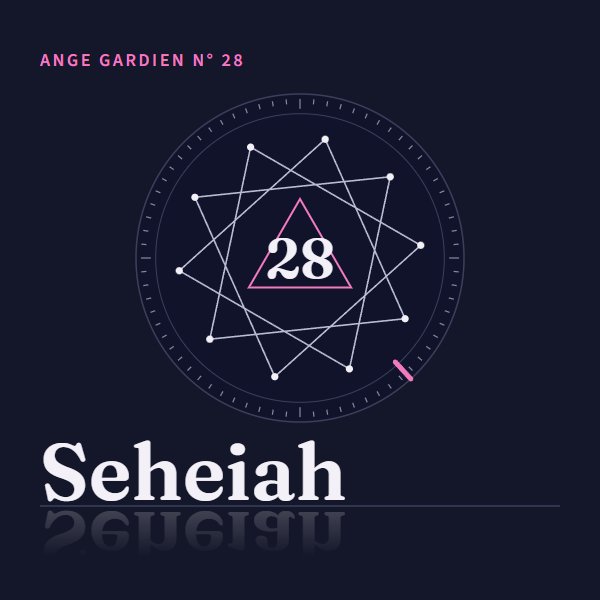 Seheiah, ange gardien associé à l'heure miroir 09h09