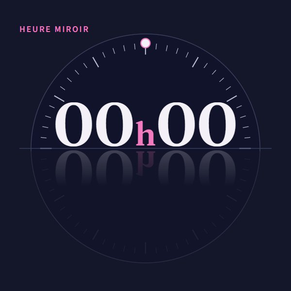 Heure miroir 00h00 : signification sur Heure Miroir