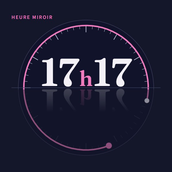 Heure miroir 17h17 : signification sur Heure Miroir