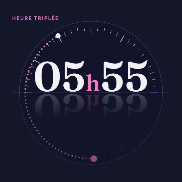 05h55 : signification sur Heure Miroir