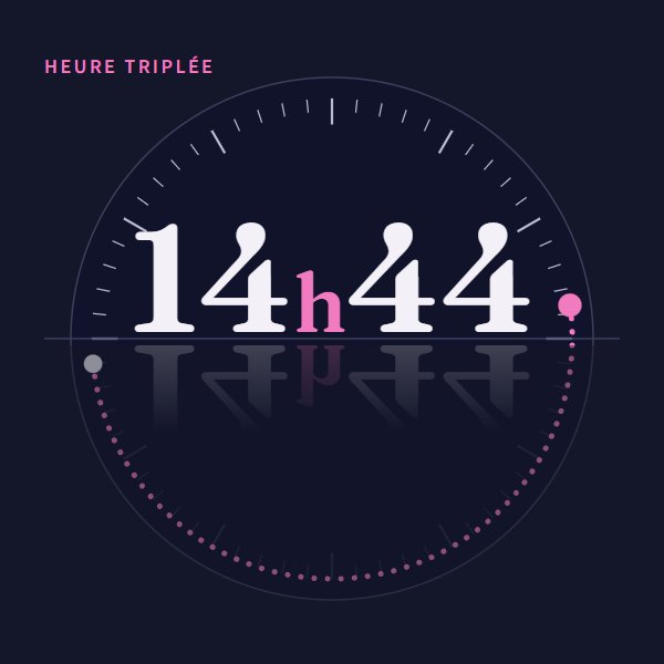 14h44 : signification sur Heure Miroir