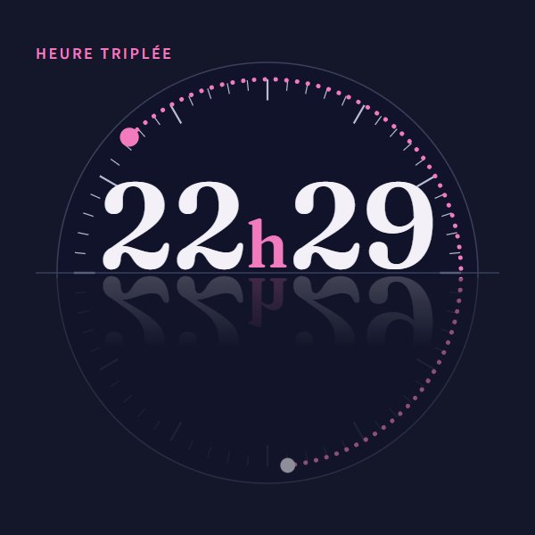 22h29 : signification sur Heure Miroir