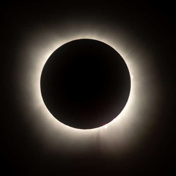 Éclipse totale de Soleil, photo NASA