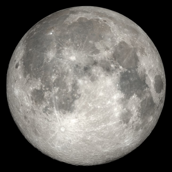 Pleine lune : photo de la Lune vue de la Terre, NASA